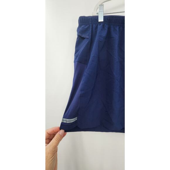 New NWT Brooks Sherpa 5" Shorts  In Navy Blue XXL - Picture 3 of 9